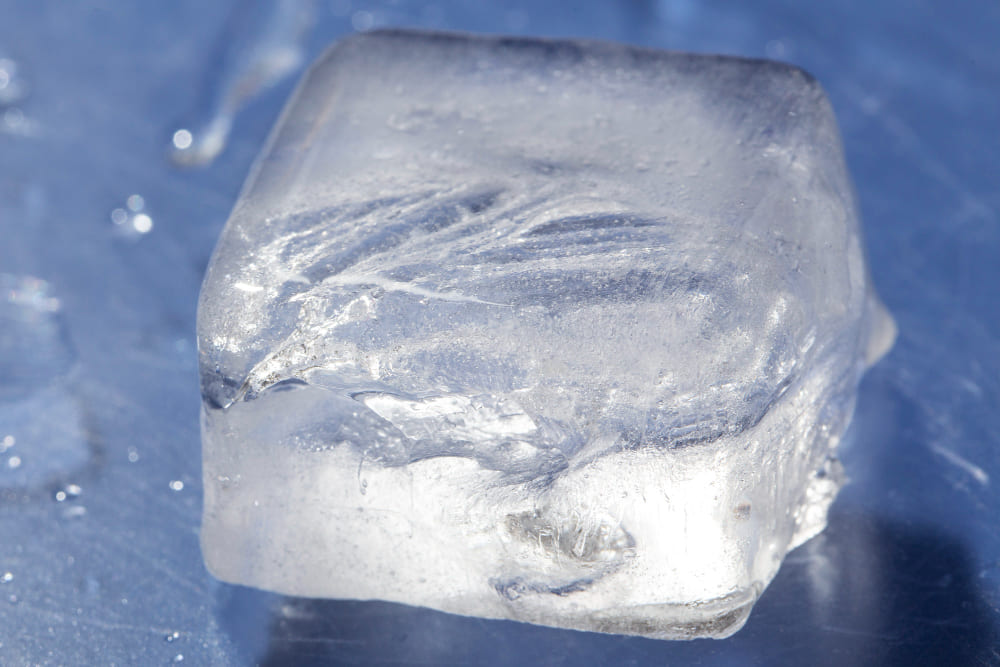 hollow ice cube